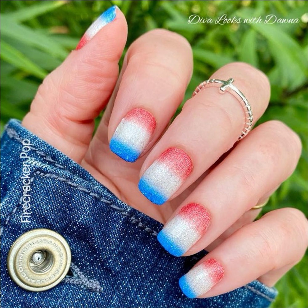 *Retired* Color Street: Firecracker Pop | Red White Blue 4th of July Patriotic